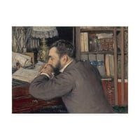 Zaštitni znak likovne umjetnosti' Henri Cordier ' platnena Umjetnost Gustava Caillebottea
