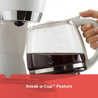 + Decker 12-CUP * QuickTouch programibilni kava, bijeli, 1060W