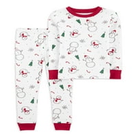 Praznična pidžama carter's Child Of Mine Baby I Toddler, 2 komada, veličine 12M-5T