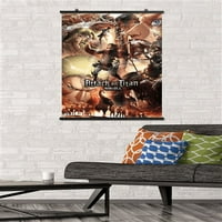 Napad na Titan: Sezona - ključni umjetnički zidni poster, 22.375 34