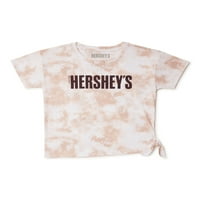 Hershey's Girls Candy Tie-prednja Tie-Dye grafička majica, veličine 4-16