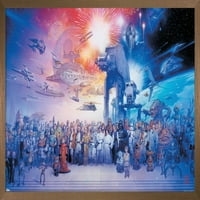 Star Wars: Saga - Galaxy zidni poster, 14.725 22.375