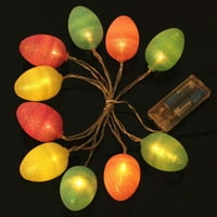 Uskršne svjetla za jaje, 5,4ft LED žičare Lampica Fairy Svjetla, za unutarnje i vanjske usmjeravanje, proljetni