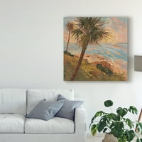 Zaštitni znak Fine Art 'Palm Breeze II' Platno umjetnost Graham Reynolds