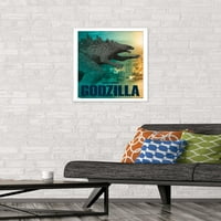 Godzilla vs. Kong - Godzilla Zidni poster, 14.725 22.375 Uramljeno