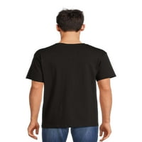 Muška podignuta porodična grafička majica kratkih rukava, veličina S-XL