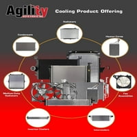Agility Auto dijelovi A c kondenzator za RAM specifične modele odgovara select: 2013-RAM 2500, 2013-RAM 3500