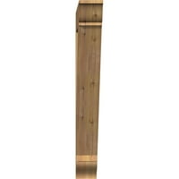 Ekena Millwork 1 2 W 36 D 44 H Tradicionalni Tradicionalni Glatki Nosač, Zapadni Crveni Kedar