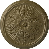 Ekena Millwork 21 od 2 P Luton plafonski medaljon, ručno oslikano Mississippi blato