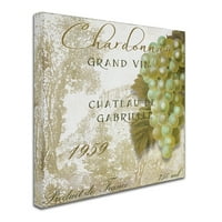 Zaštitni znak Likovna umjetnost Grand Vin Chardonnay Umjetnost platna u boji Pekara