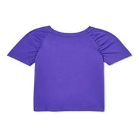 Garanimals Djevojke Padaju Medvjedi Za Njegu Raglan T-Shirt, Veličine 4-10